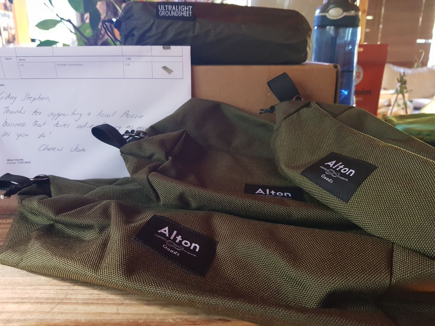 Customer photo review of Cordura® Gear Pouch