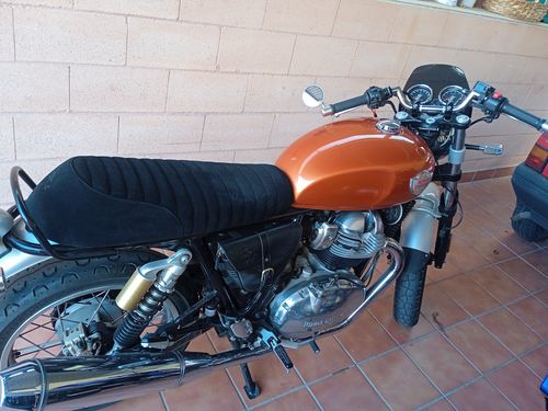 Customer photo review of Sacoche latérale cuir Noir pour Royal Enfield