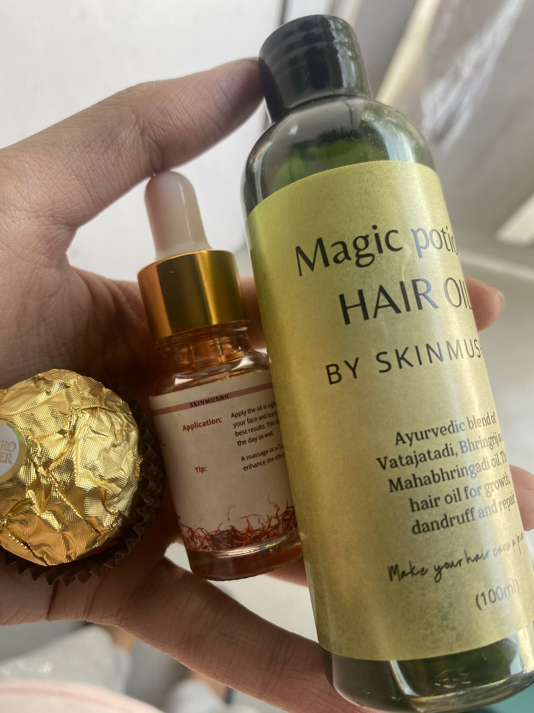 Customer photo review of Kumkumadi Oil