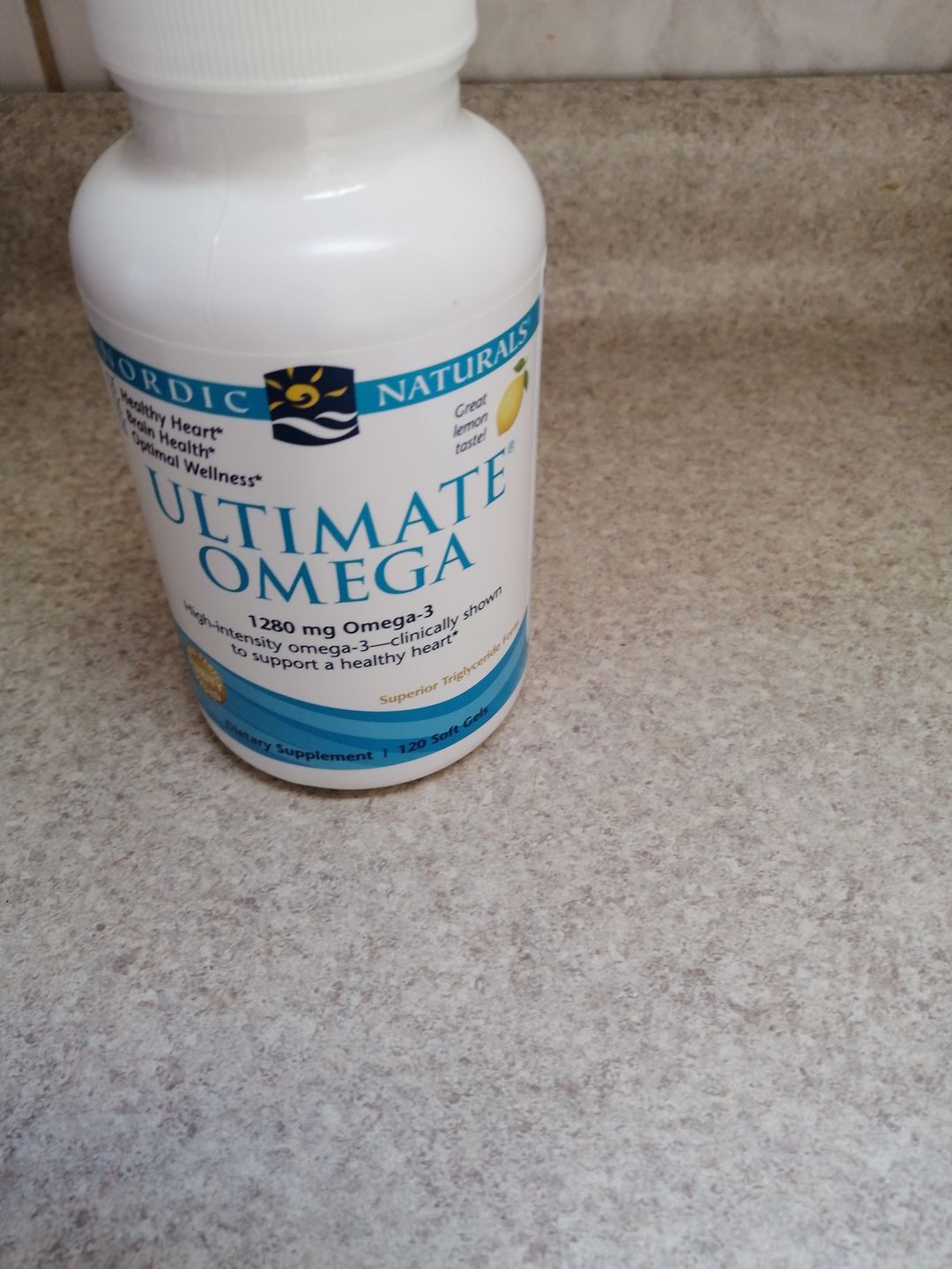 Customer photo review of Ultimate Omega-3 1.280 mg-120 softgel