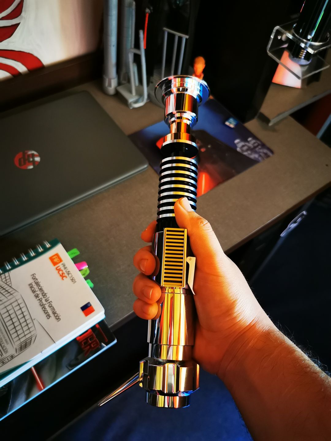 Customer photo review of Luke Skywalker B Lightsaber