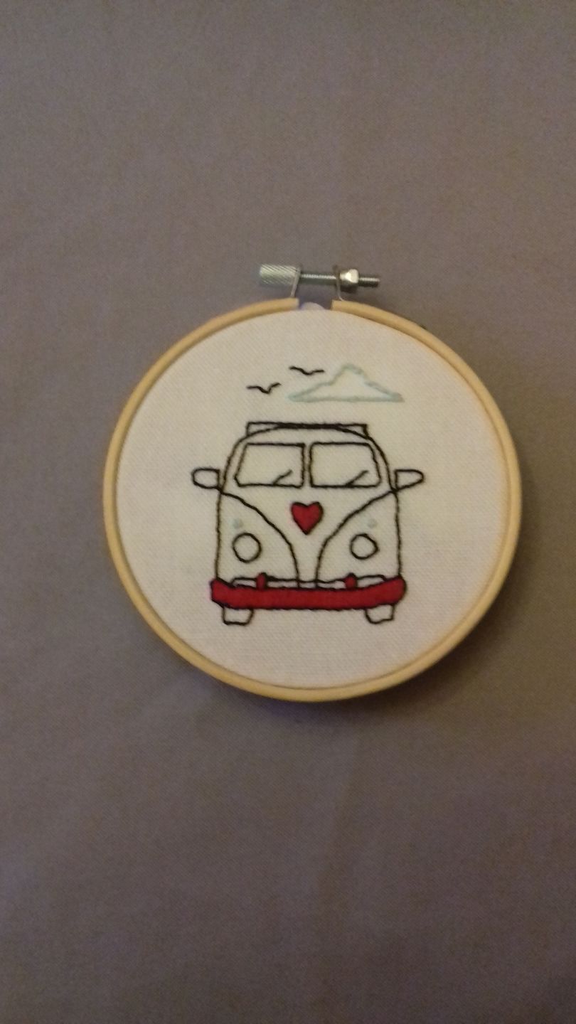 Customer photo review of Kit Broderie - Road trip en van