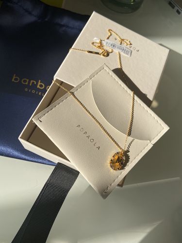 Customer photo review of Collana donna con iniziale in argento 925 - "LETTERA M" - PD PAOLA