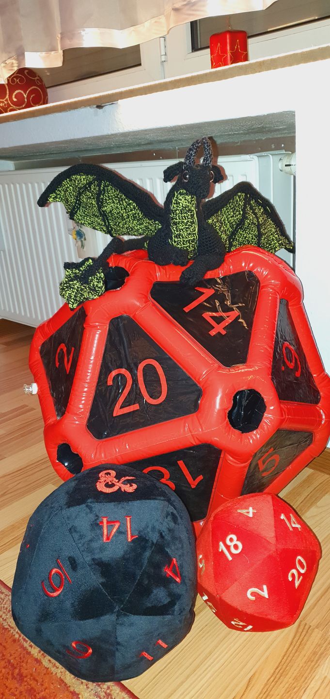 Customer photo review of XXXL D20 Würfel, 60 cm Durchmesser