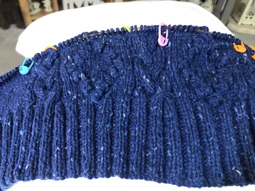 Customer photo review of Ladies Mystery Knitting Box