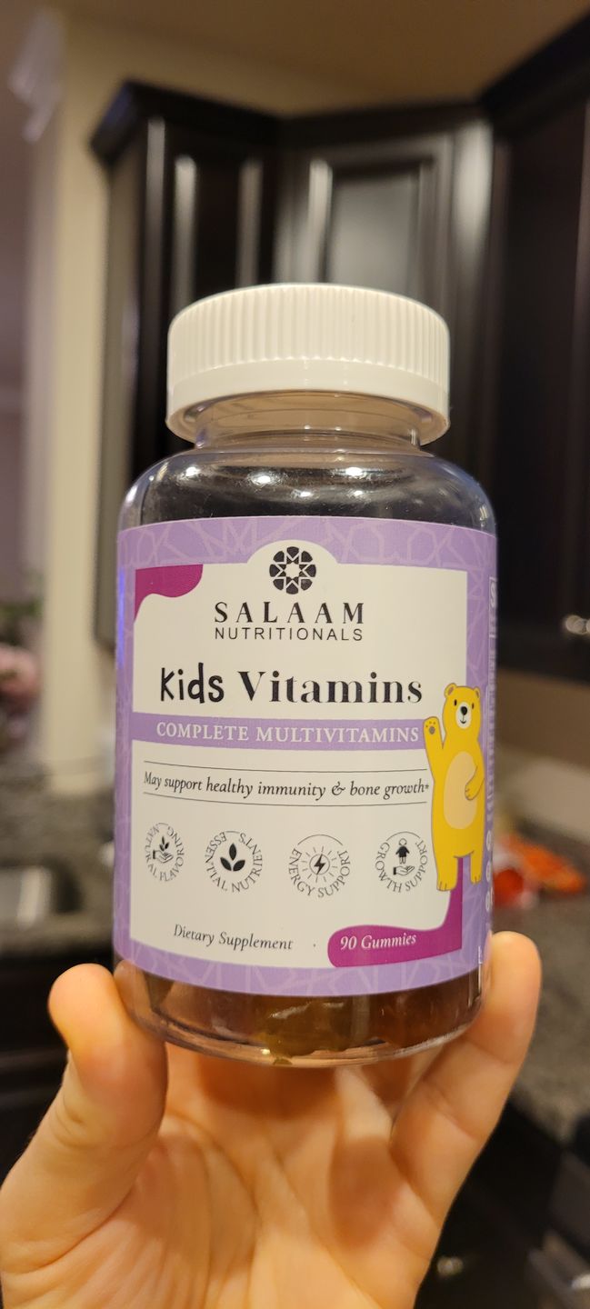 Customer photo review of Kids Gummy Multivitamins (90 count)