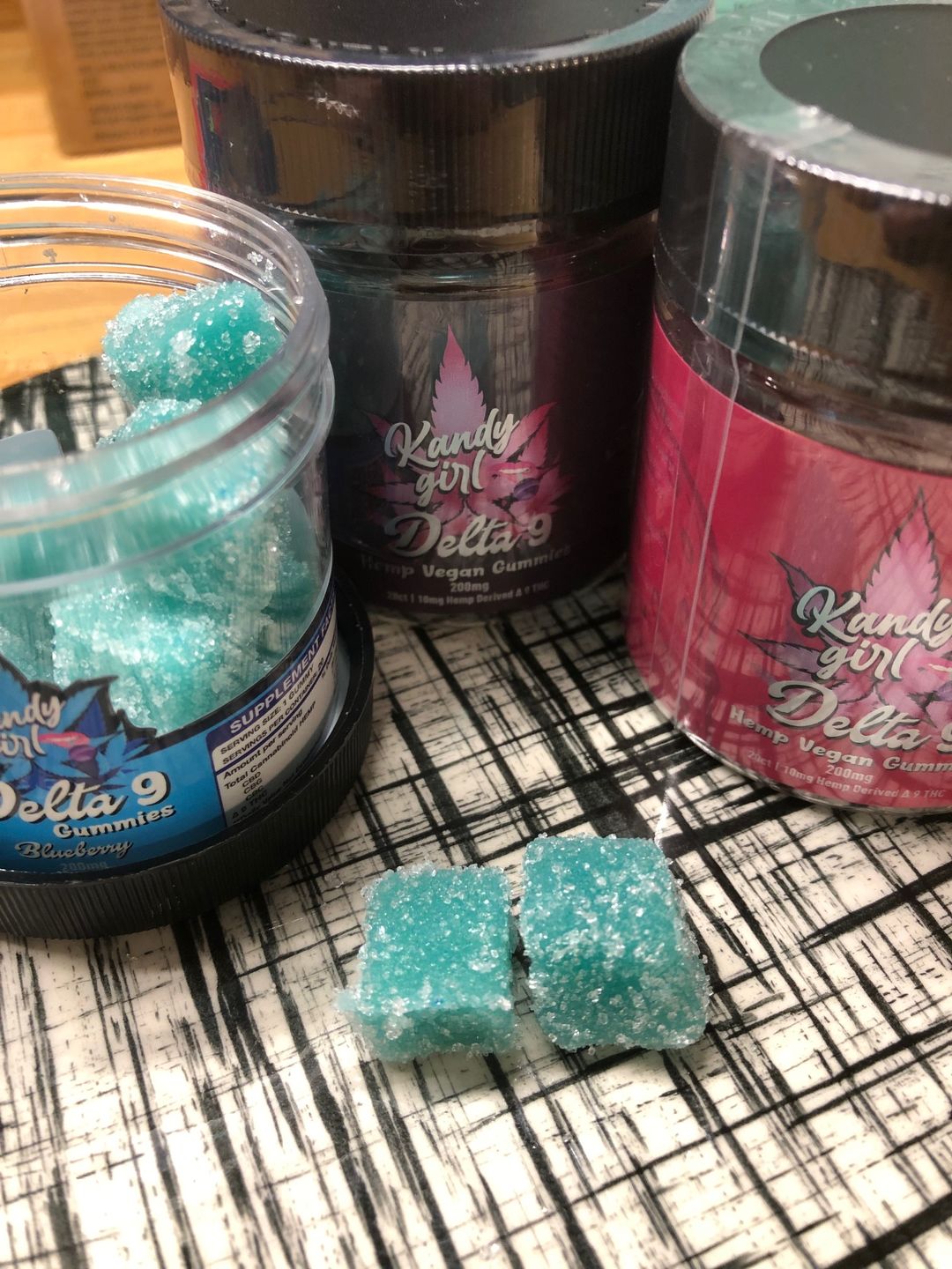 Customer photo review of Delta 9 THC Gummy Holiday 6 Bottle Bundle