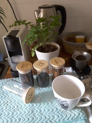 Customer photo review of סט של שש צנצנות תבלינים