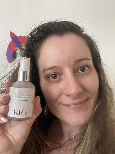 Customer photo review of Sérum Facial Matificante