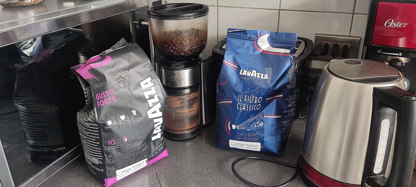 Customer photo review of Pack Lavazza Gusto Forte 1 kg más Il Filtro Classico 1 kg