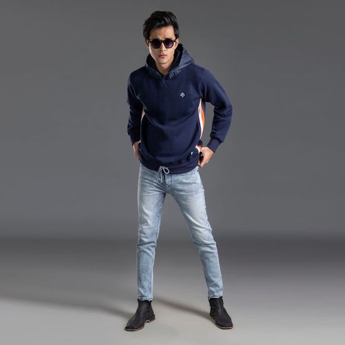 Customer photo review of Blue Parachute Hoodie for Men