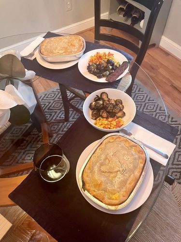 Customer photo review of Chicken Pot Pie