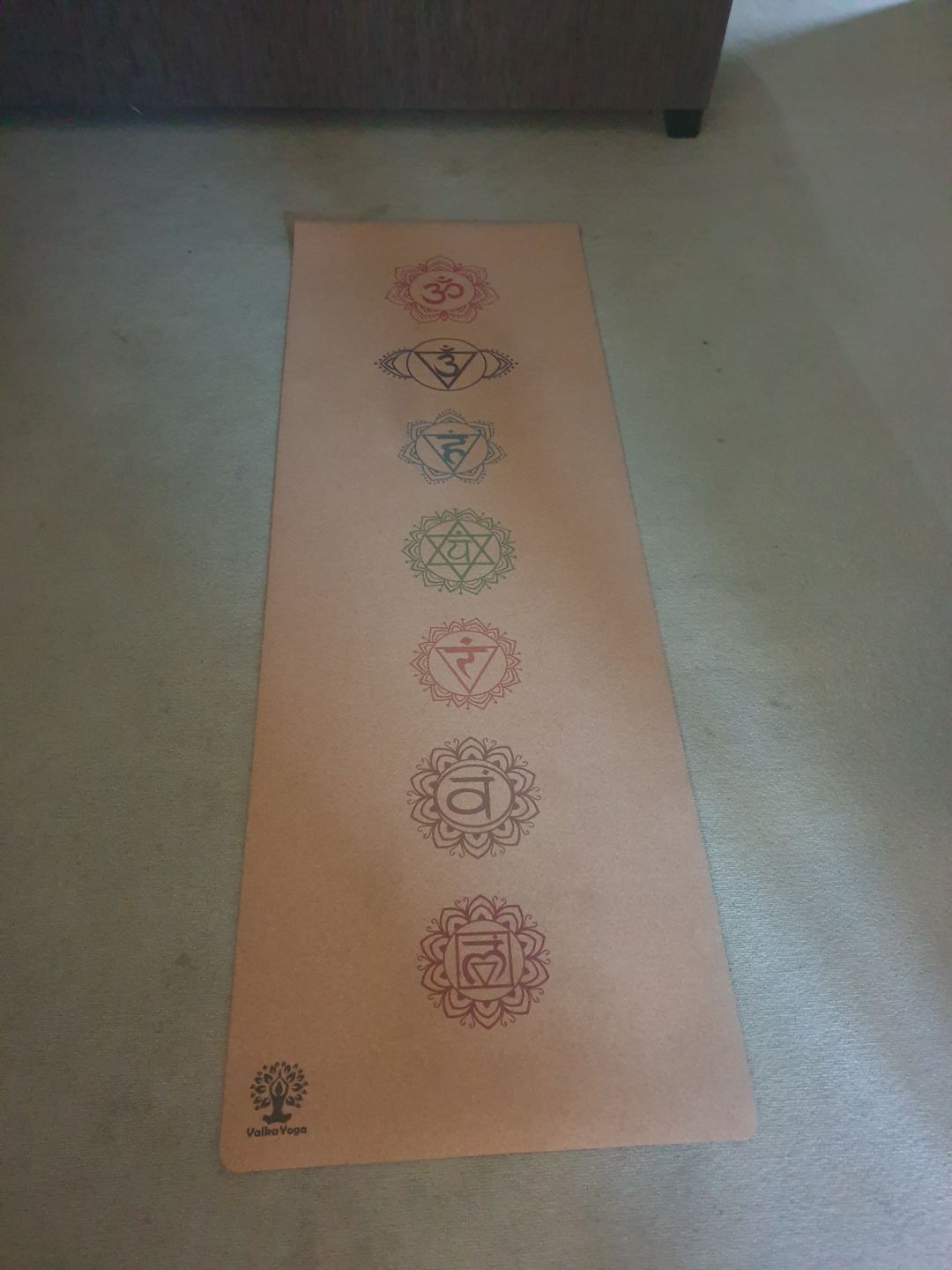 Customer photo review of Chakra Yoga Mat