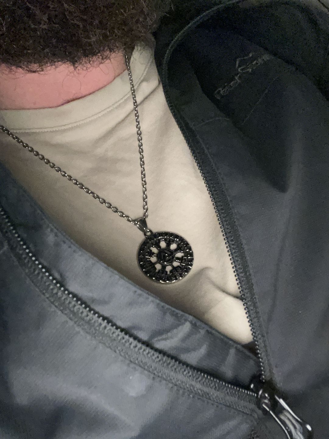 Customer photo review of VALKNUT. - NECKLACE