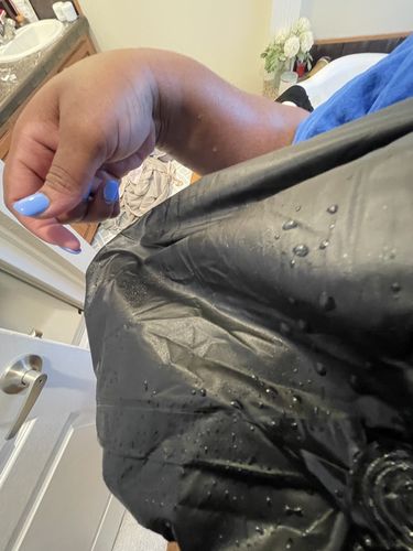 Customer photo review of Heavy Duty Anti-Rip Weight Loss Sauna Suit