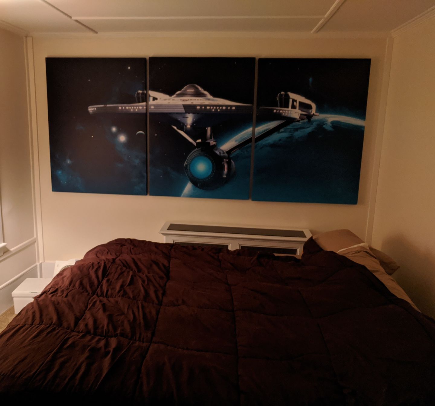 Customer photo review of Enterprise Wall Art