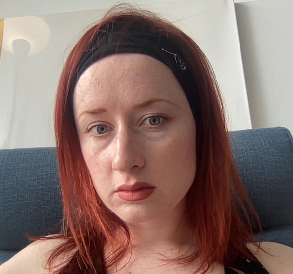Customer photo review of BLACK BASICS 4 Pack - 4'' Headband