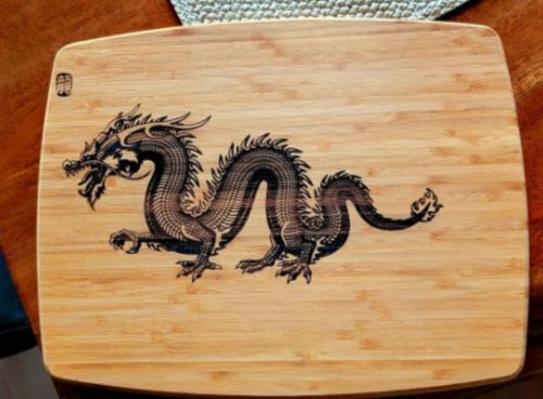 Customer photo review of 50,000 mW Blue CNC Laser Engraving and Cutting Machine - 20X25 Inches - 50 watts