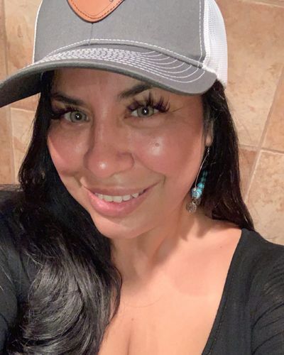 Customer photo review of EYEVOS Crystal Ball Green Colored Contact Lenses