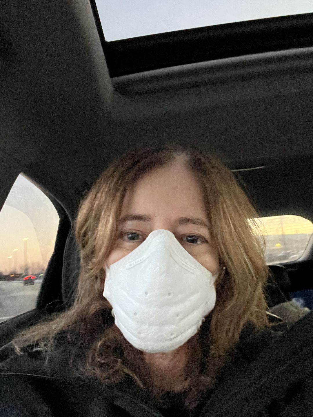 Customer photo review of N95 NIOSH Certified Respirator Mask by Honeywell Made in USA (DC301)