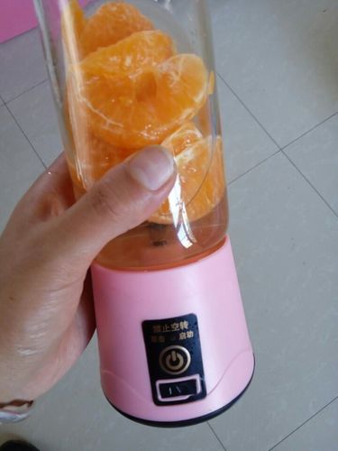 Customer photo review of Mini Portable Blender