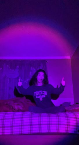 Customer photo review of The Sunset Lamp™