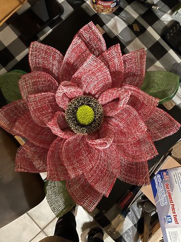 Customer photo review of 4.25"Dia Flower Head Yellow/Black FJ5173