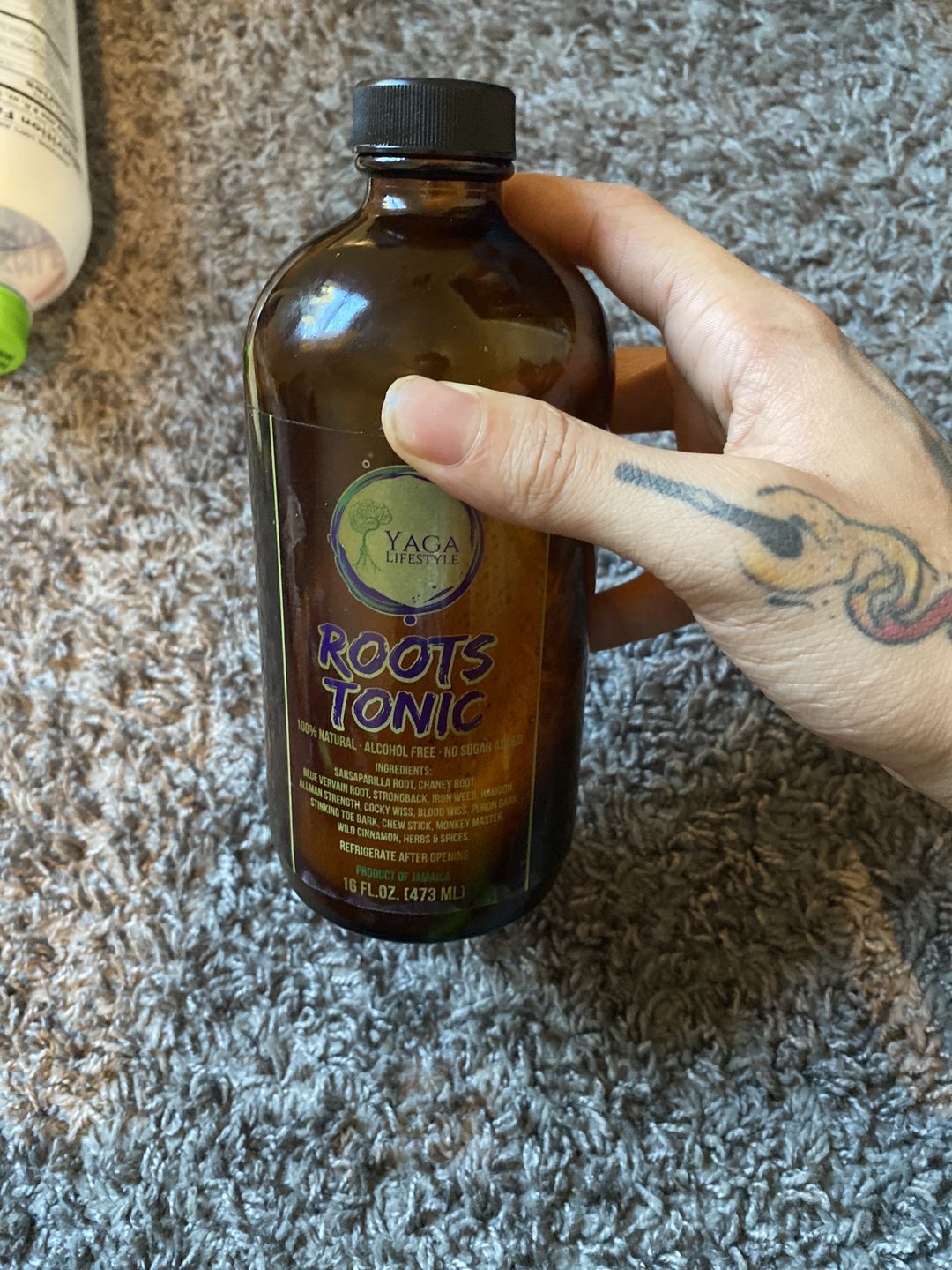 Customer photo review of Yaga Roots Tonic™