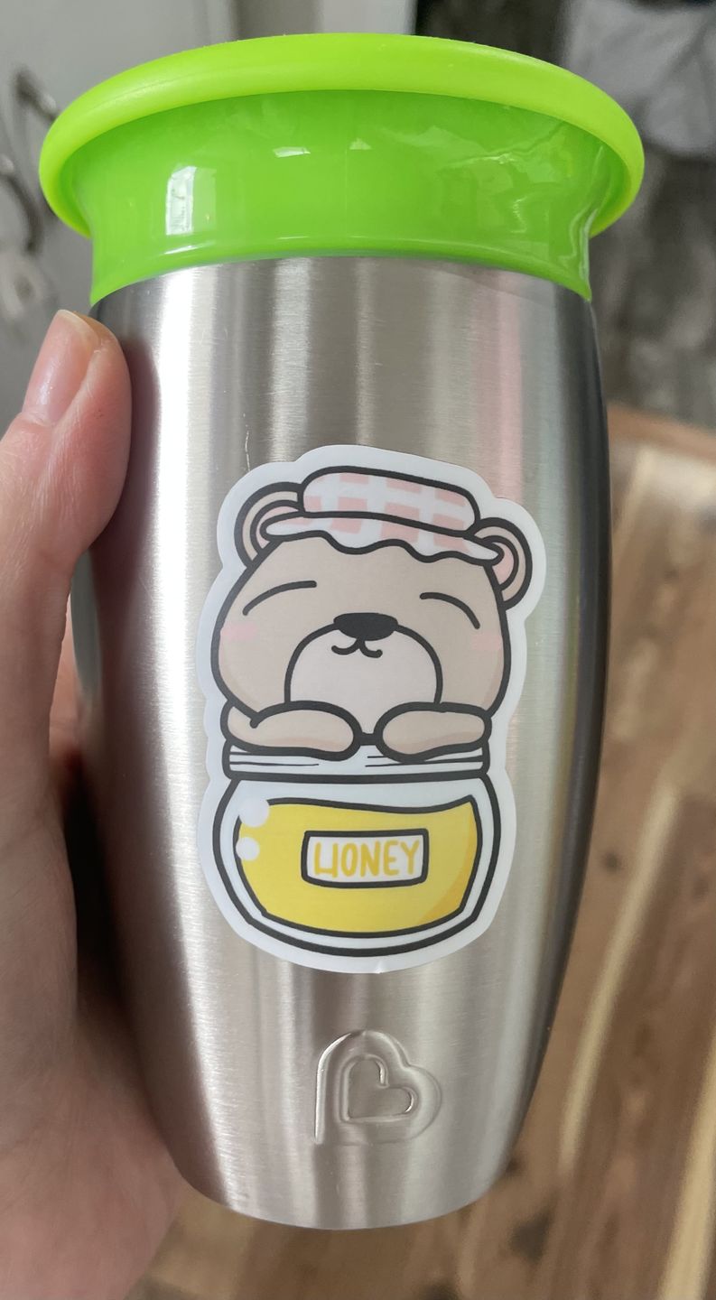 Customer photo review of Bears Die Cut Stickers
