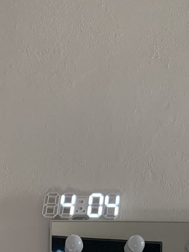 Customer photo review of ASTRONORD™ Digital LED Clock