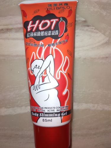 Customer photo review of Weight Loss Hot Chilli/Coffee Slimming Gel
