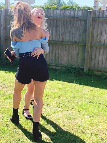 Customer photo review of Cinderella Corset Top