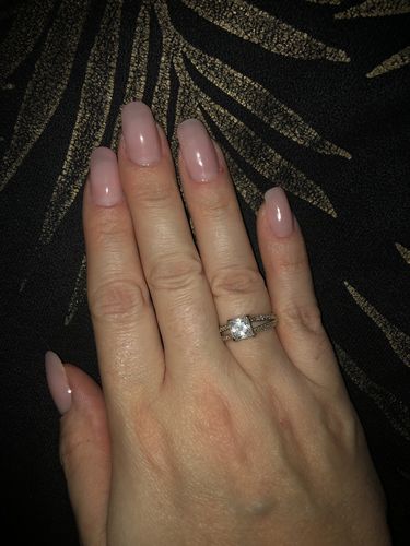 Customer photo review of Fiber base gel Didier Lab Nude 10ml