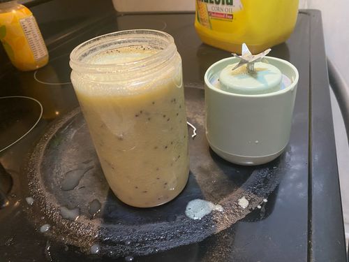 Customer photo review of Mini Portable Blender