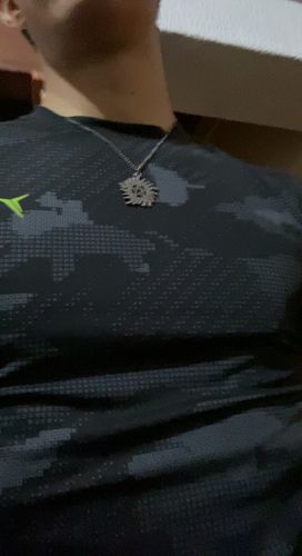 Customer photo review of VEGVISIR COMPASS NECKLACE