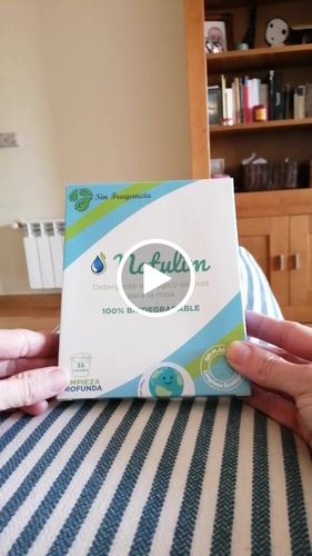 Customer video review of Eco-Tiras de Detergente 40 lavados Natulim