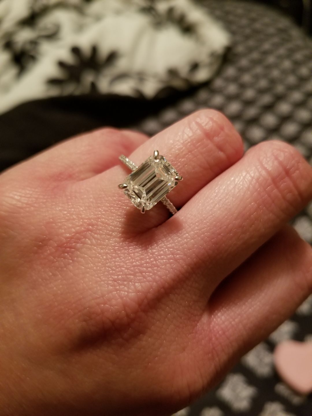 Customer photo review of “Keep her” ring