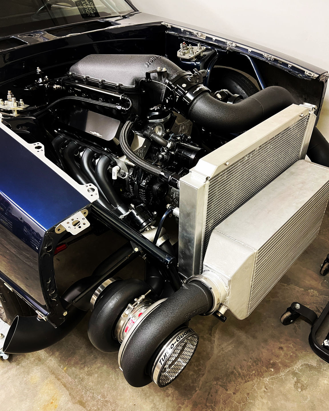 Customer photo review of Motion Raceworks Billet SBF Valve Covers (Black Anodized) 38-110BLK
