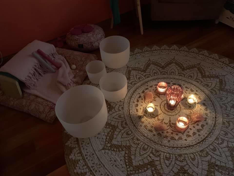 Customer photo review of Meditation Cushion ~ Mustard Paisley Zabuton