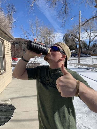 Customer photo review of Universal Buddy 2.0 | Camo Flag