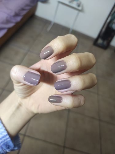 Customer photo review of Esmalte de Uñas Olé! Nude Satinado, 13 ml