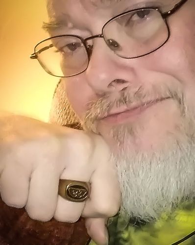 Customer photo review of Waylon Jennings Flying W Ring - Sterling Silver or Bronze