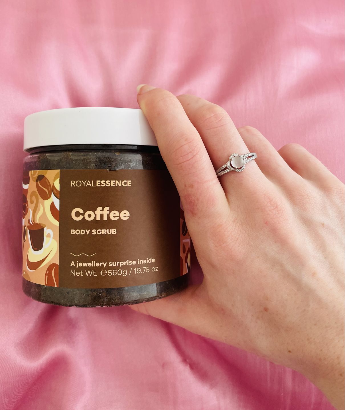 Customer photo review of Coffee (Body Scrub)
