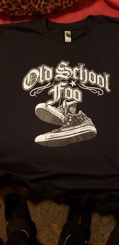 Customer photo review of Old School Foo Vintage T-Shirt