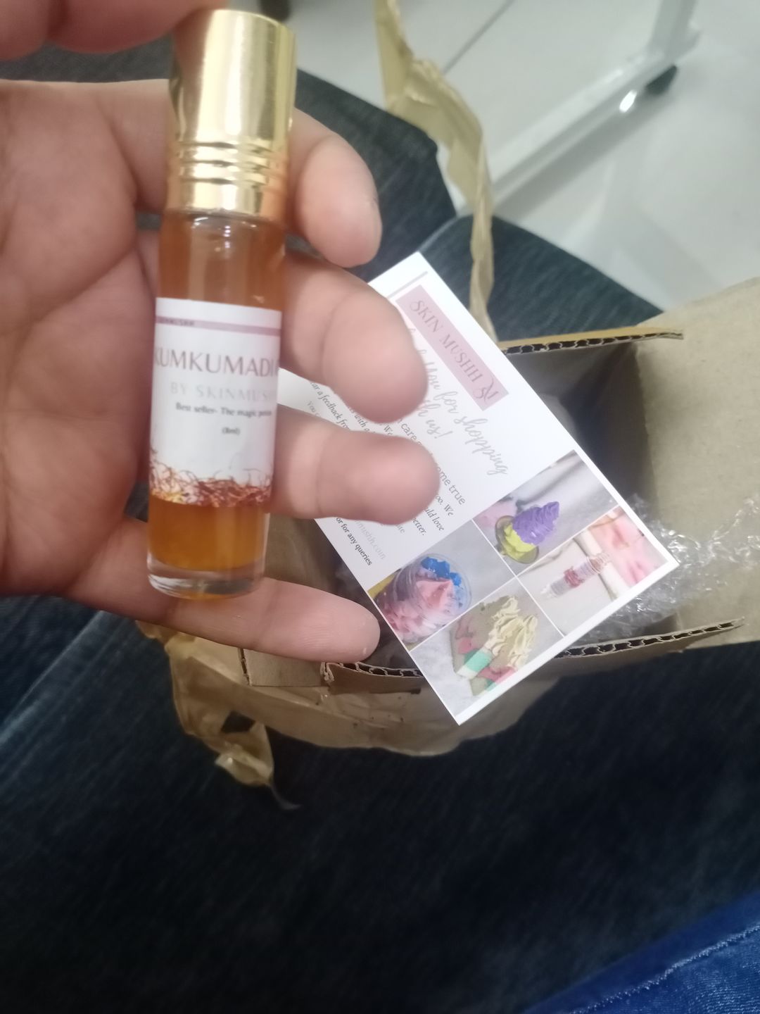Customer photo review of Kumkumadi Oil