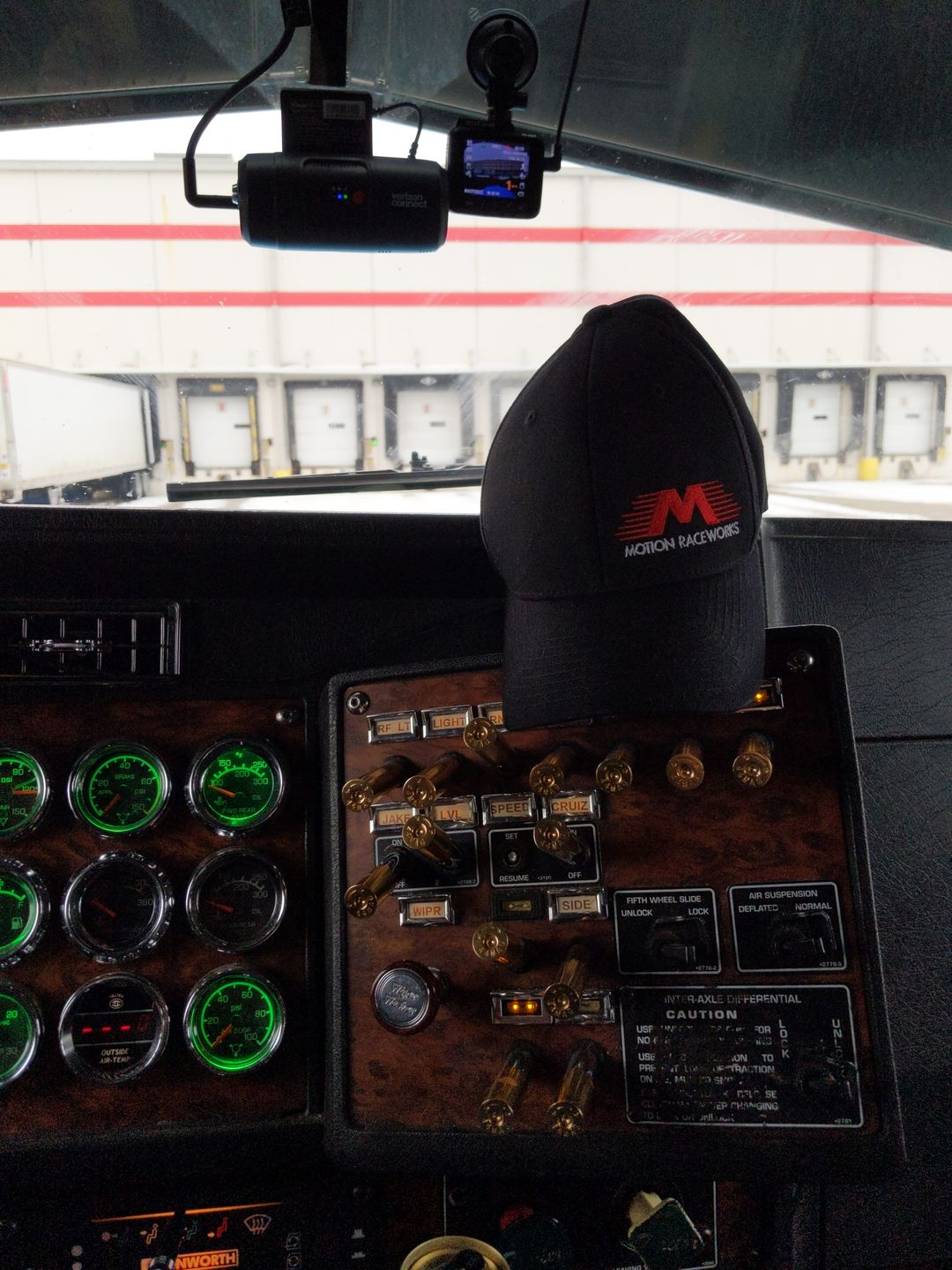 Customer photo review of Black Motion Raceworks Flexfit Hat S/M & L/XL