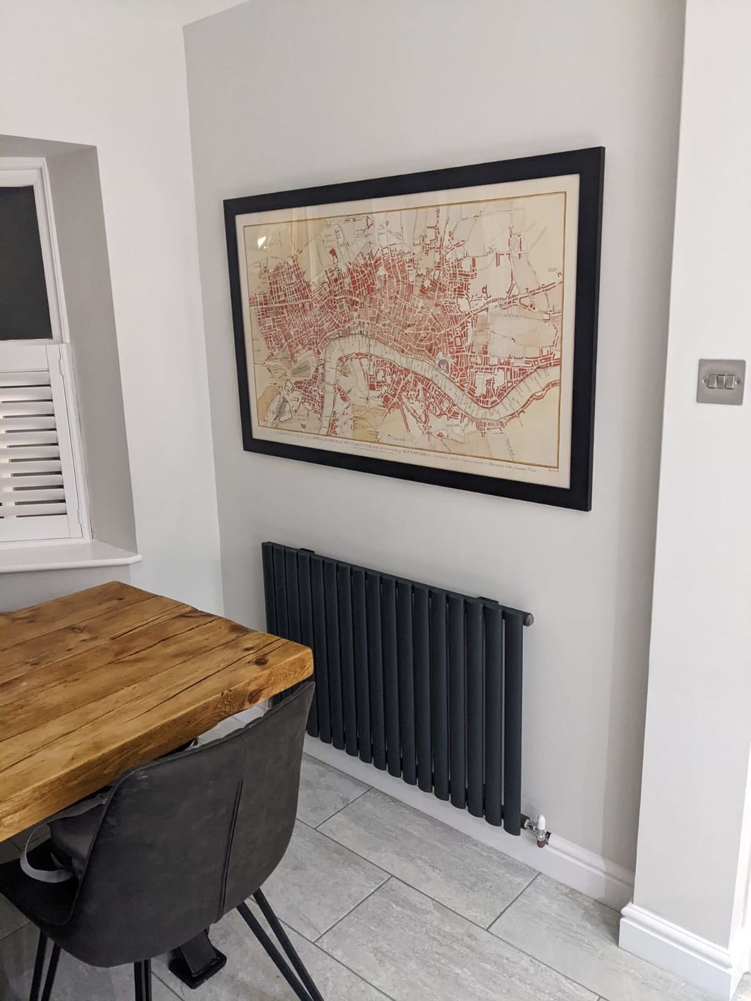 Customer photo review of Rare Old Map of London by Hogg, 1784 - Westminster, City of London, Soho, Holborn, Covent Garden