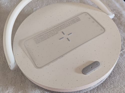Customer photo review of EZVALO 4-in-1 Music Lamp with Wireless Charger