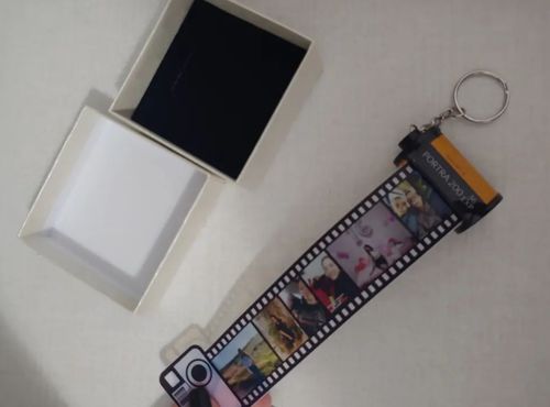 Customer photo review of מחזיק מפתחות פילם אישי