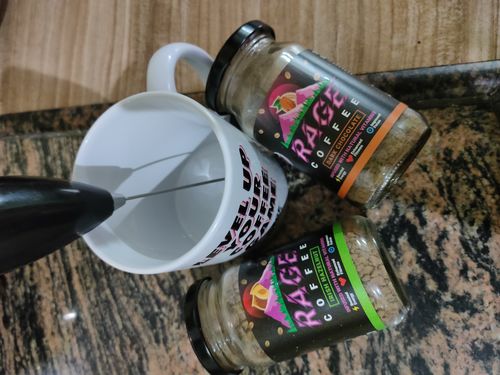 Customer photo review of World's Favourite Flavoured Instant Coffee